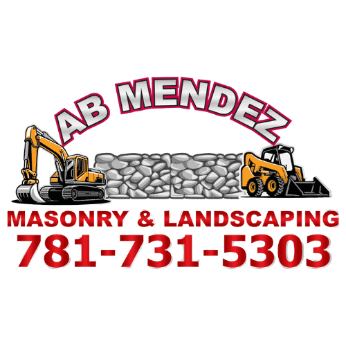 ab mendez masonry landscaping logo