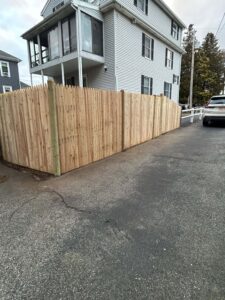 fence installation lynn massachusetts finished project