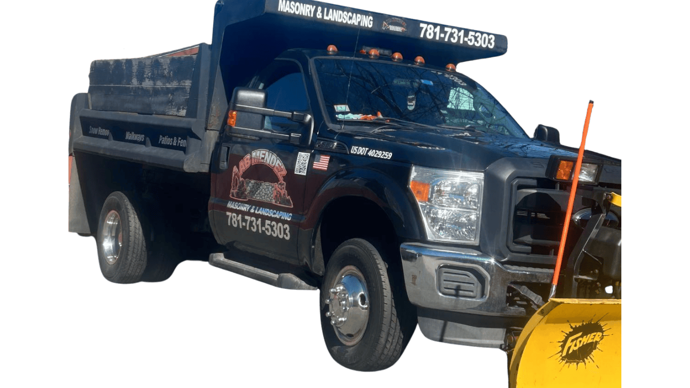 AB Masonry & Landscaping Company Truck